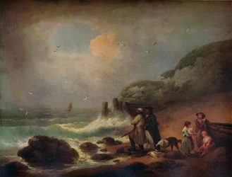 Disparando a Aves Marinas, 1795