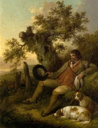 El deportista descansando, c.1790