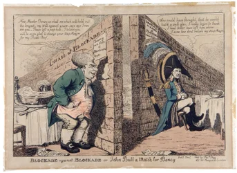Bloqueo contra Bloqueo o John Bull a la altura de Boney