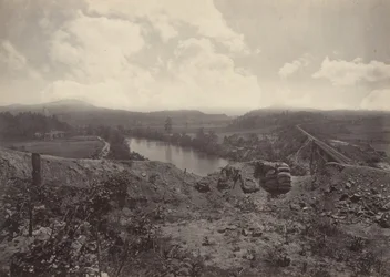 Allatoona desde el Etawah, 1860s