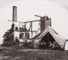 Bull Run, Casa de la Sra. Henry, 21 de julio de 1861