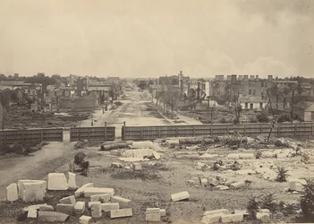Columbia desde el Capitolio, 1860s