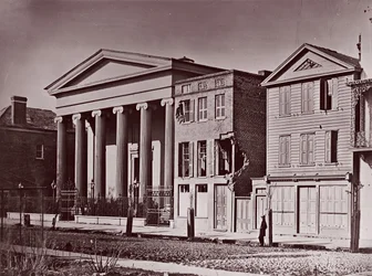 Salón Hiberniano, Charleston, ca. 1864