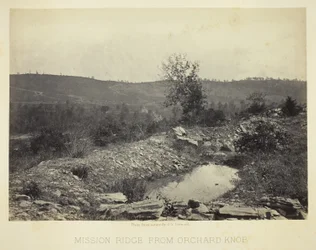 Mission Ridge desde Orchard Knob