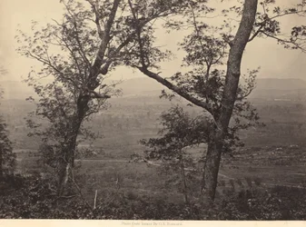 Orchard Knob desde Mission Ridge,1864-1866 (foto)