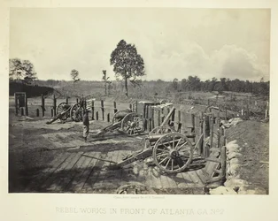 Obras Rebeldes Frente a Atlanta, GA, No. 2, 1864