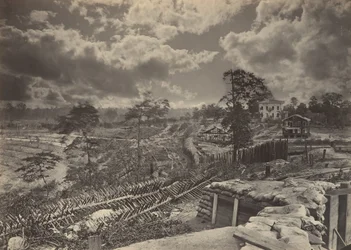 Obras rebeldes frente a Atlanta, Georgia No. 1, 1860s