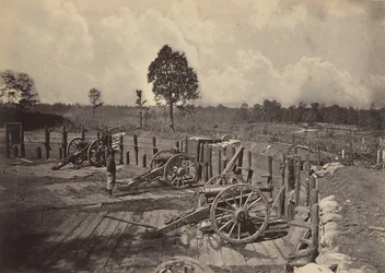 Obras Rebeldes Frente a Atlanta, Georgia No. 2, 1860s
