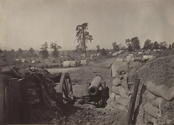Obras rebeldes frente a Atlanta, Georgia No. 3, 1860s