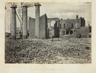Ruinas en Columbia, S.C., No. 2, 1865