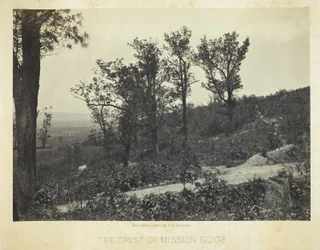 La cresta de Mission Ridge