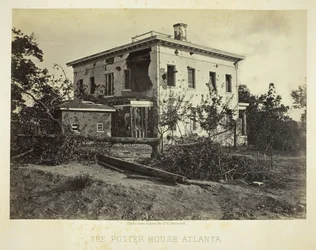 La Casa Potter Atlanta, 1864
