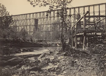 Puente de caballete en Whiteside