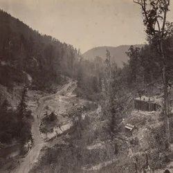 El valle de Whiteside bajo el puente