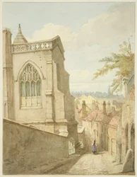 Extremo este de St Mary Redcliffe
