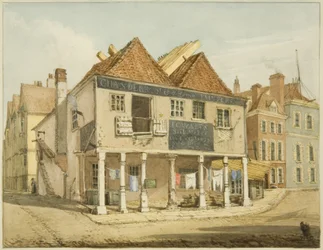 El antiguo mercado de maíz en el muelle