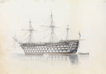 HMS "Trafalgar" en Grand Harbour, Malta