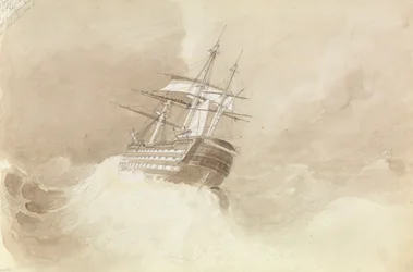 El HMS "Trafalgar" pierde la cabeza del timón en un vendaval del noreste frente a Malta