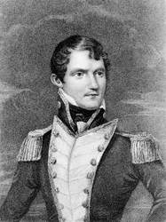 Capitán John Dundas Cochrane, grabado por Henry Meyer, c.1824