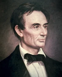 Abraham Lincoln (1809-60) (óleo sobre lienzo)