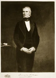 James K. Polk (1795-1849), 11º Presidente de los Estados Unidos de América