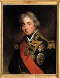 Retrato de Horatio Viscount Nelson Duque de Bronte (1758-1805) Vicealmirante