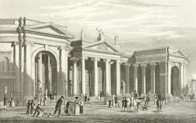 Banco de Irlanda, Dublín, Pórtico Sur