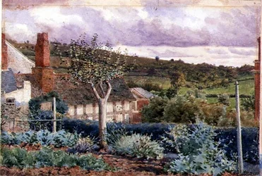 Desde el jardín de Sherford Cottage, Bromyard