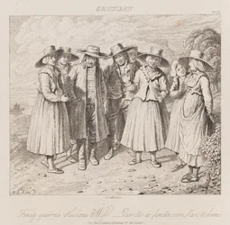 Disputa familiar, Gmunden, c.1821