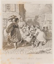 Mercado, Stuttgart, c.1821