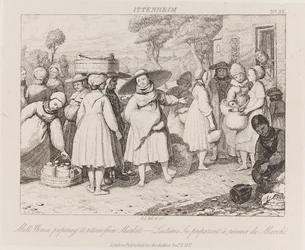 Mujeres Lecheras, Ittenheim, c.1821
