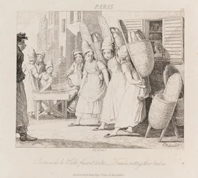 Mujeres descansando, París, c.1821