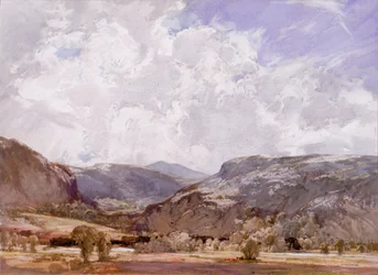 Valle de Conwy - Mediodía (color de la carrocería sobre papel)