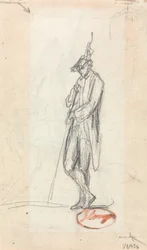 Figura masculina de pie