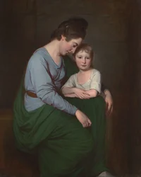 Anne Wilson y su hija Sybill