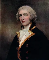 Capitán William Bentinck 1764-1813, comandante naval, 1787-1788, 1910