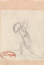 Figura de carga con escudo