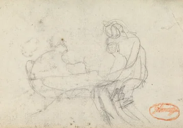 Estudio de composición de figuras n.º 13