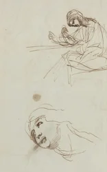 Estudios de figuras [verso]