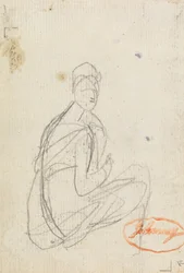 Estudio de la figura de una mujer