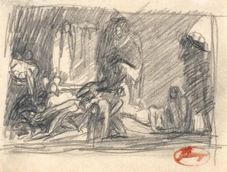 Howard de visita en una cárcel