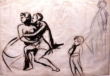 Amantes Espiados por un Niño