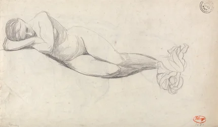 Desnudo reclinado