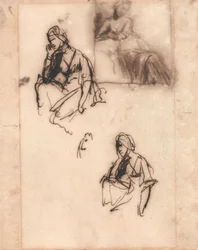 Mujer sentada