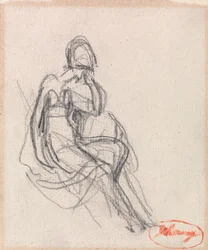 Mujer sentada