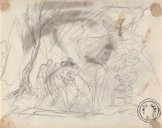 Boceto para Canidia y la Juventud