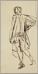 Figura masculina de pie