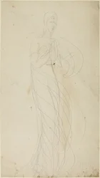 Figura femenina de pie