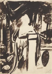 Estudio para el retrato de Lady Elizabeth Monson