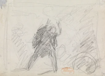 Estudio de una figura de pie